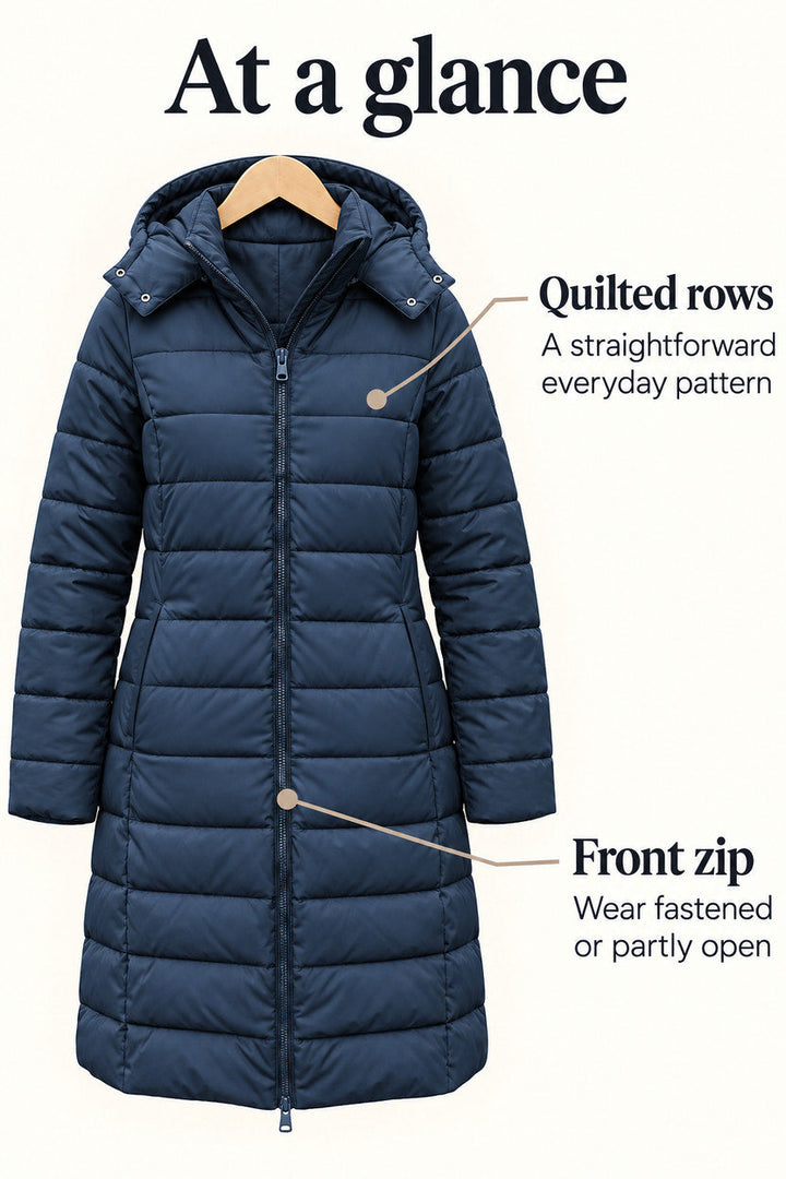 Martina | Hooded Quilted Coat