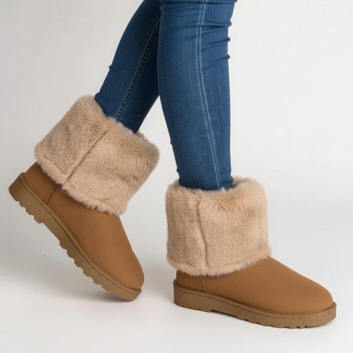 Genesis | Fluffy Faux Fur Winter Boots