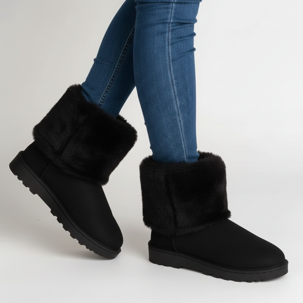 Genesis | Fluffy Faux Fur Winter Boots