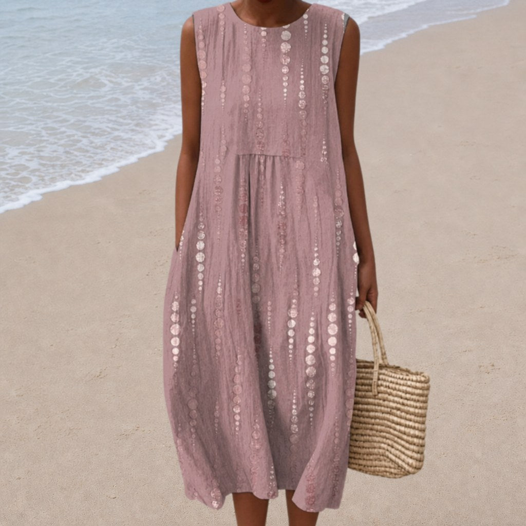 Sasha - Comfortable Summer Dress without Sleeves