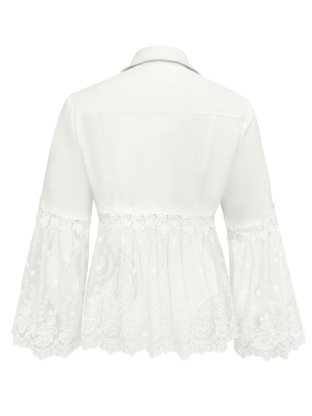 Elise | Lace Panel Jacket