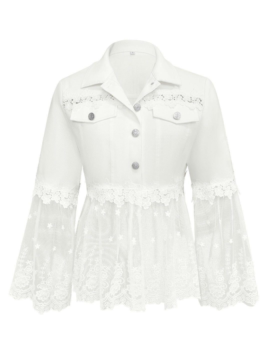 Elise | Lace Panel Jacket