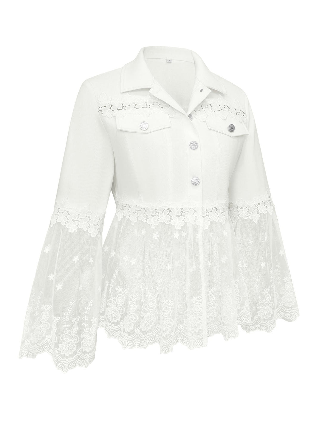 Elise | Lace Panel Jacket