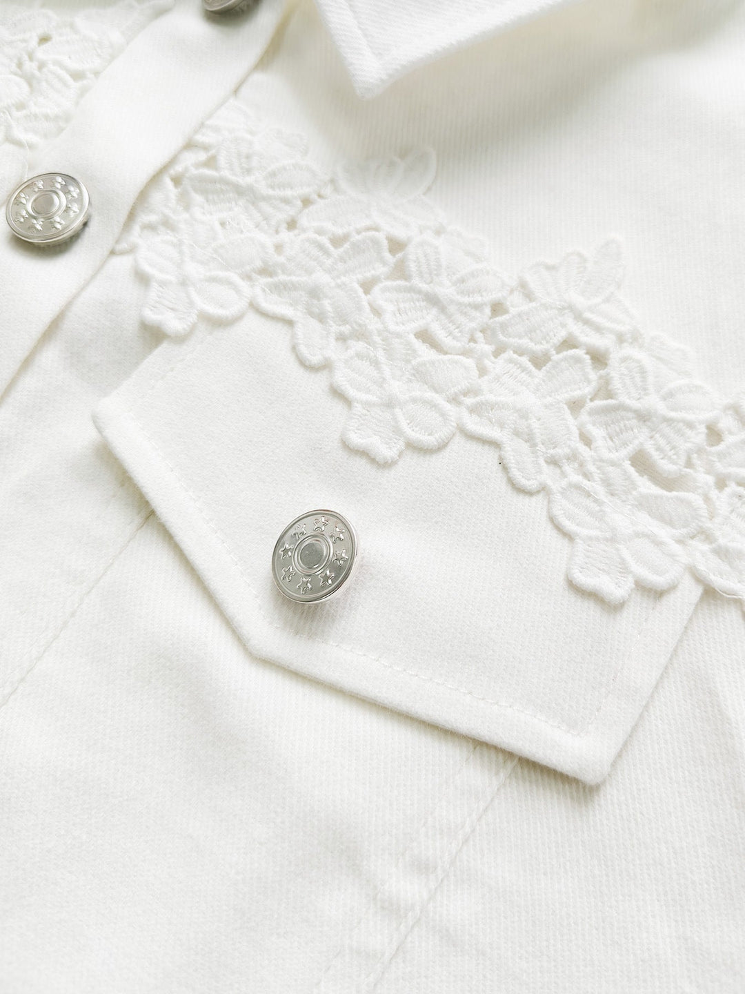Elise | Lace Panel Jacket