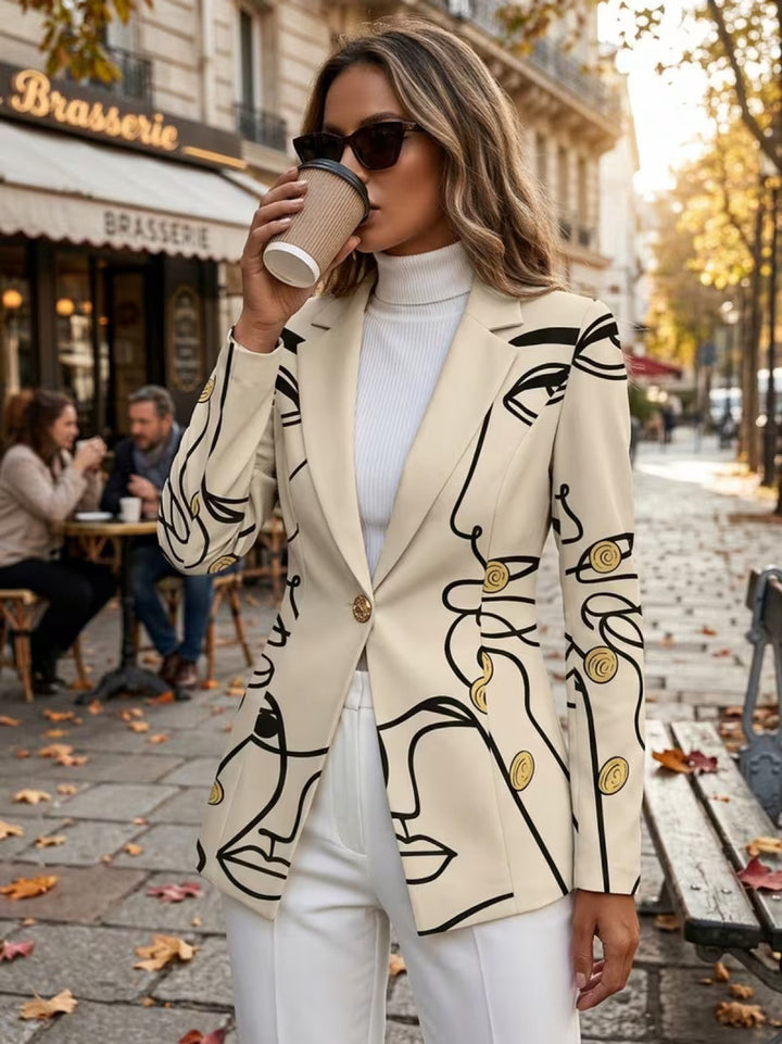 Philippa Line Drawing Blazer