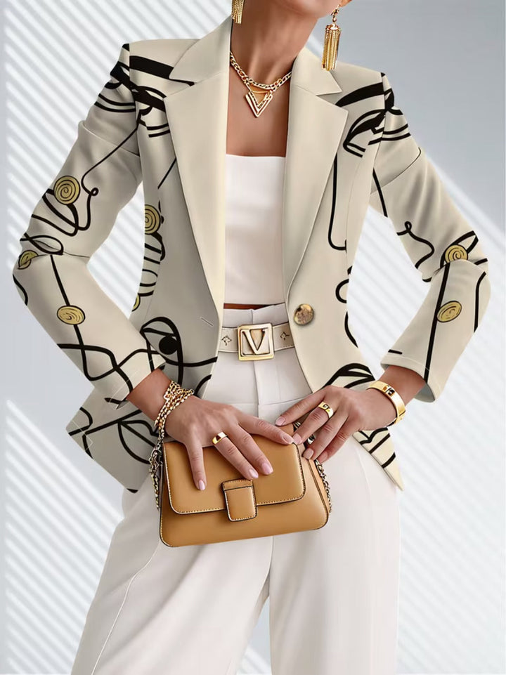 Philippa Line Drawing Blazer