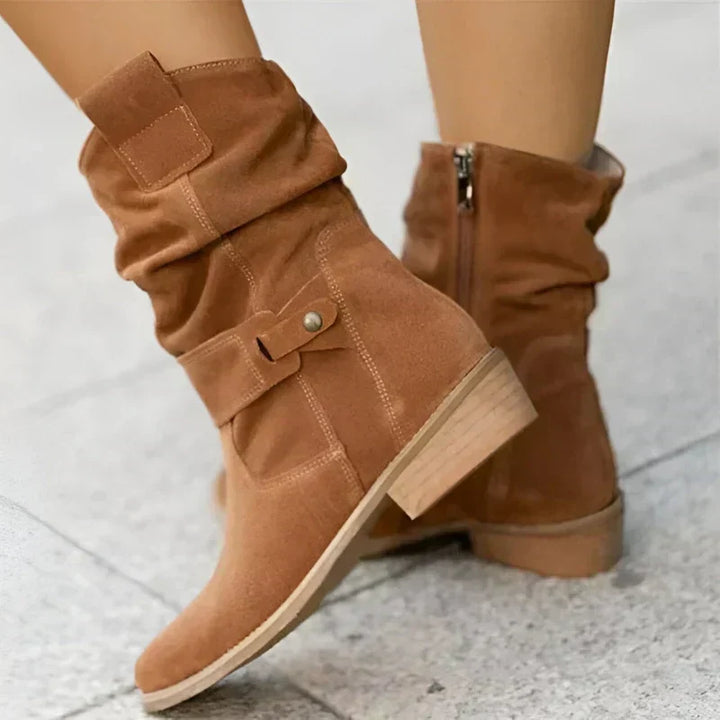 Lillian | Suede Orthopedic Boots