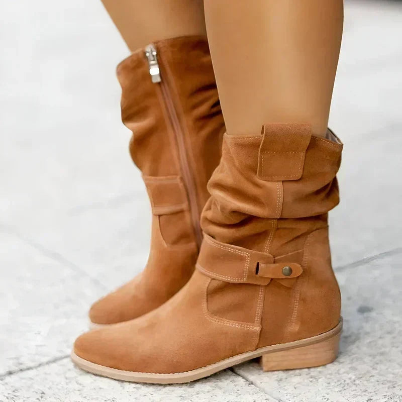 Lillian | Suede Orthopedic Boots