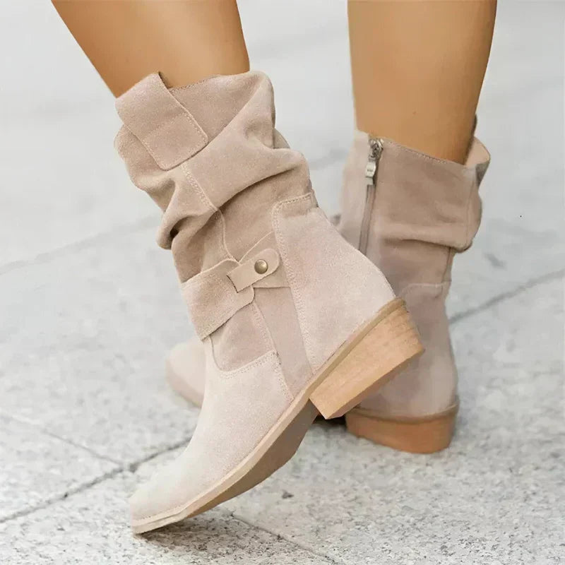 Lillian | Suede Orthopedic Boots