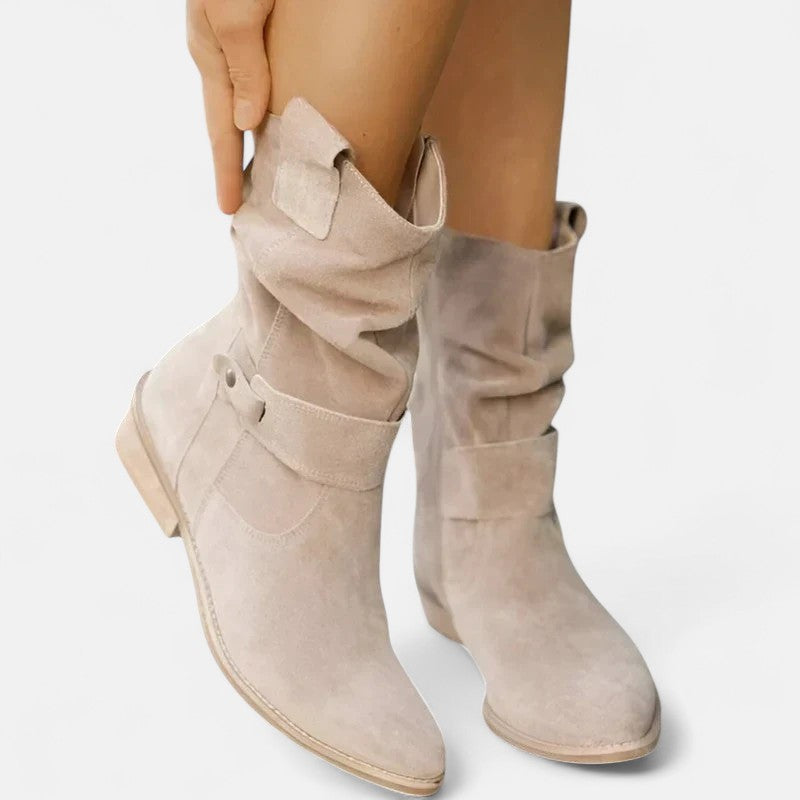Lillian | Suede Orthopedic Boots
