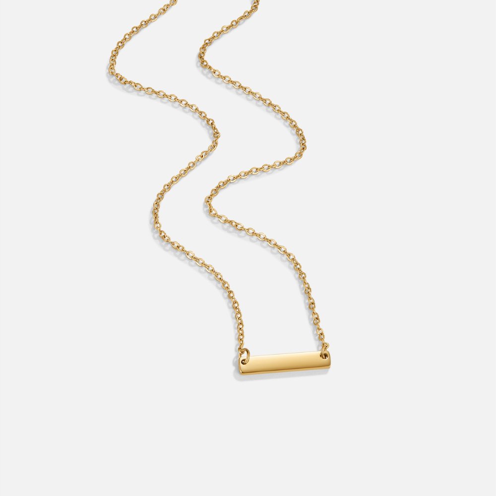 Ursule – Unique Asymmetrical Gold Necklace