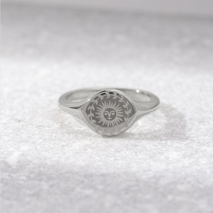 Summer Solstice Gold Ring