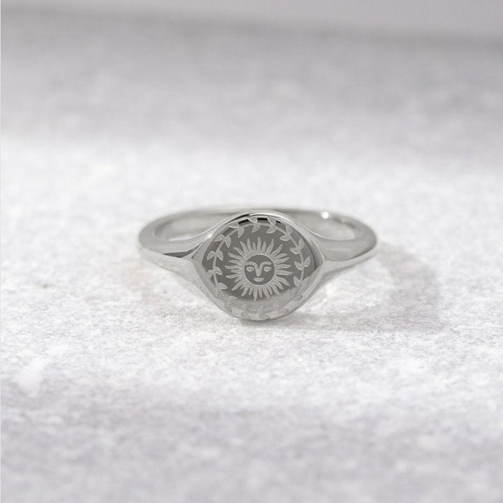 Summer Solstice Gold Ring