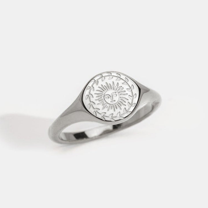 Summer Solstice Gold Ring