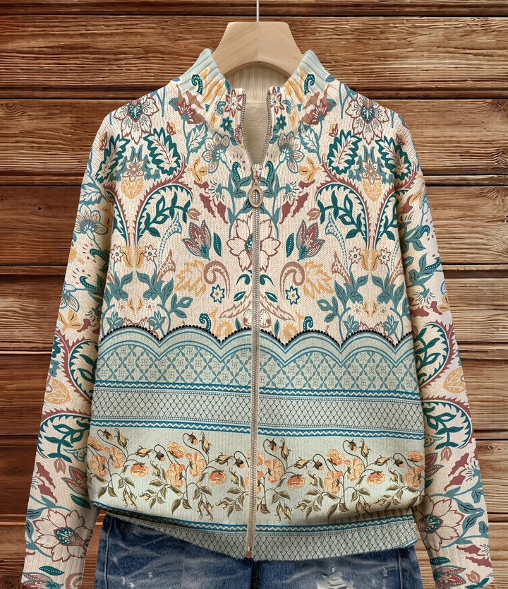 Olivia - Retro Floral Botanical Print