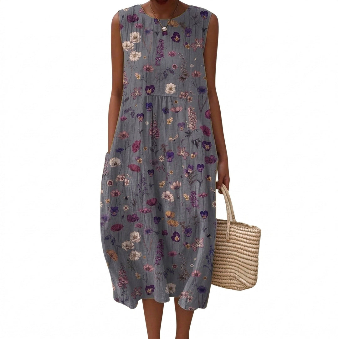 Mael - Comfortable Summer Dress Without Sleeves