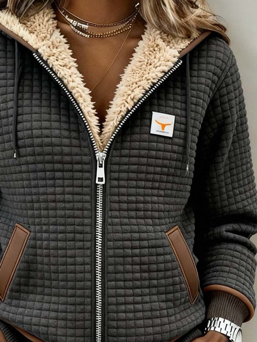 Fenna Padded Gilet with Hood and Zip - image 2